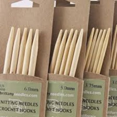 Brittany Birch 5 inch Double Point Needles - Paradise Fibers