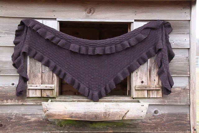 Cambridge Shawl Pattern by Sunday Knits - Paradise Fibers
