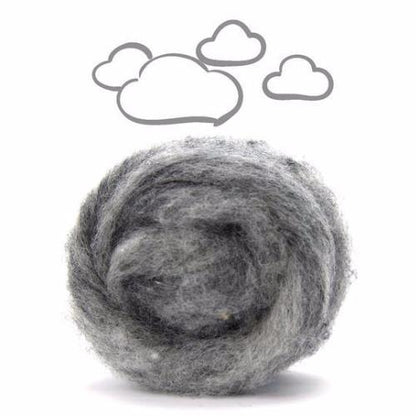 Carded Corrie Mixed Bags | Five Days of Grey - Paradise Fibers