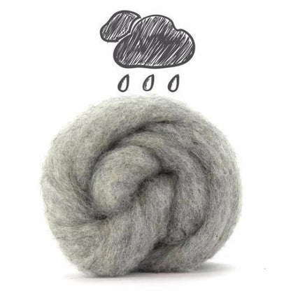 Carded Corrie Mixed Bags | Five Days of Grey - Paradise Fibers