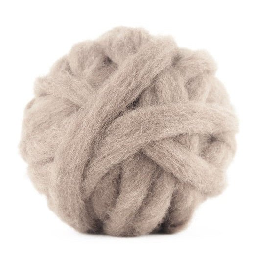 Carded Corriedale Sliver - Mink - 1 oz - Paradise Fibers