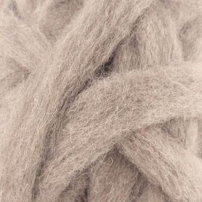 Carded Corriedale Sliver - Mink - Paradise Fibers