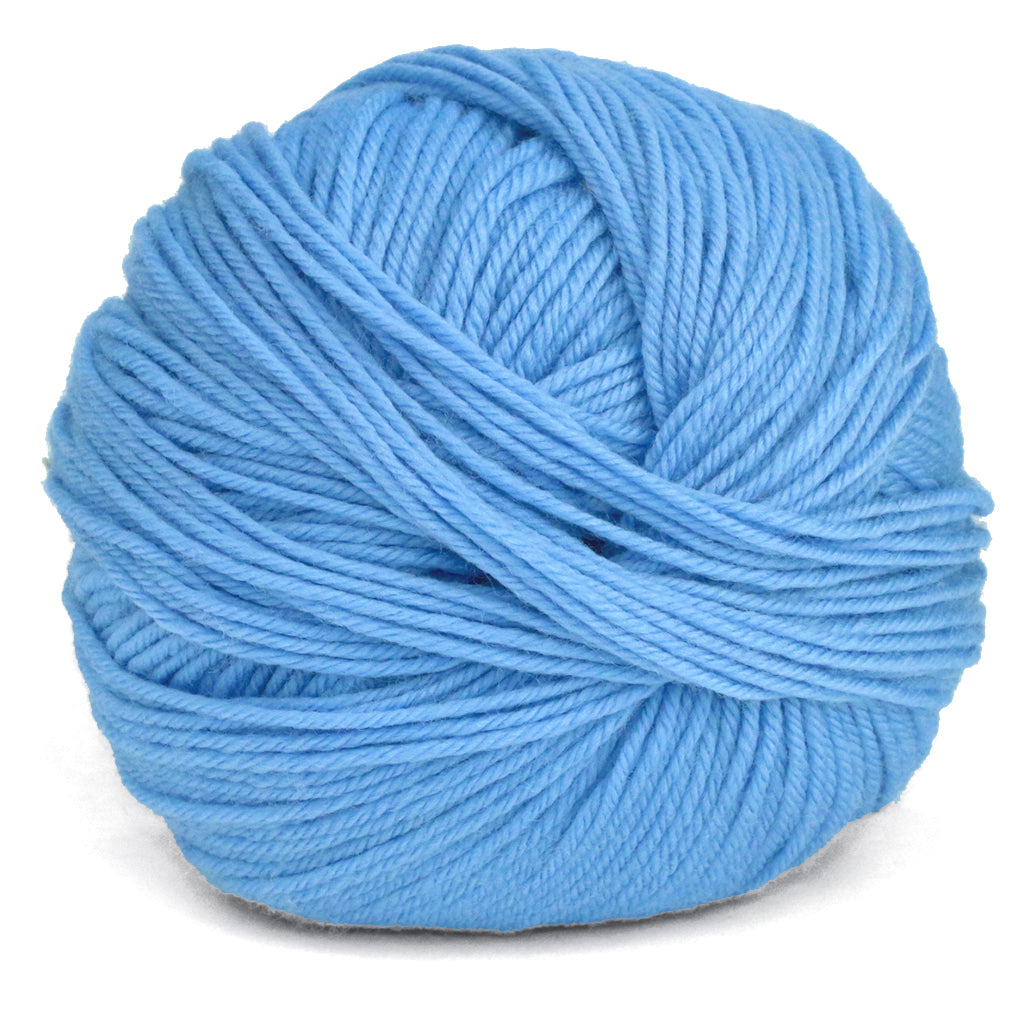 Cascade 220 Superwash Yarn in Blue - a sky blue colorway