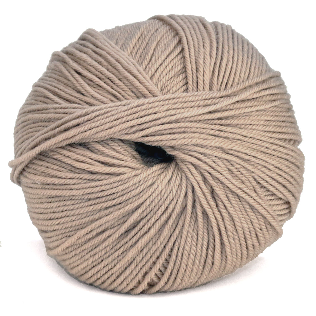 Cascade 220 Superwash Yarn in Extra Creme Cafe - a very light brown colorway