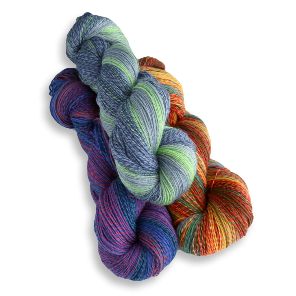 Worsted Weight Undyed Yarn 75% Superwash Merino Wool 25% Nylon 100 Gram  Skein Sock Yarn 4 Ply (5 Skeins, Undyed Color)