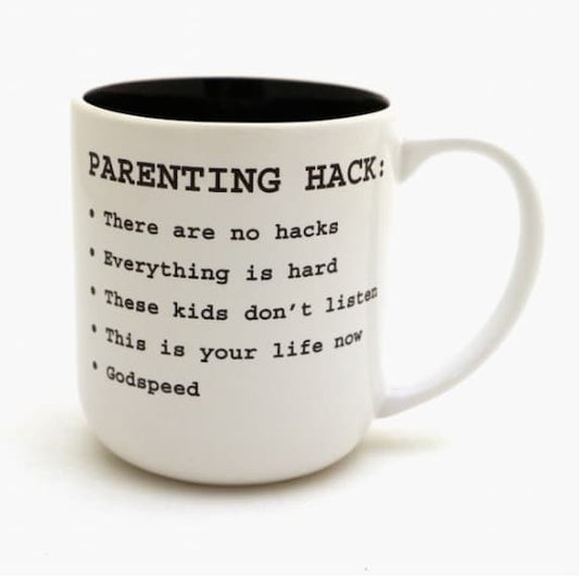 Ceramic Coffee Mug | Parenting Hack - Paradise Fibers
