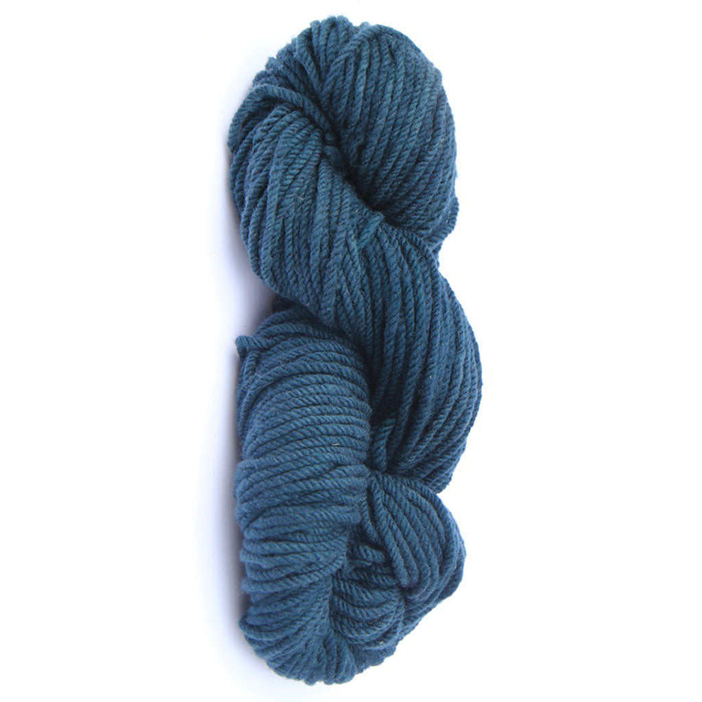 Color Black Locust. Kettle-Dyed Skein of 100% Wool Yarn From Cestari U.S.A.