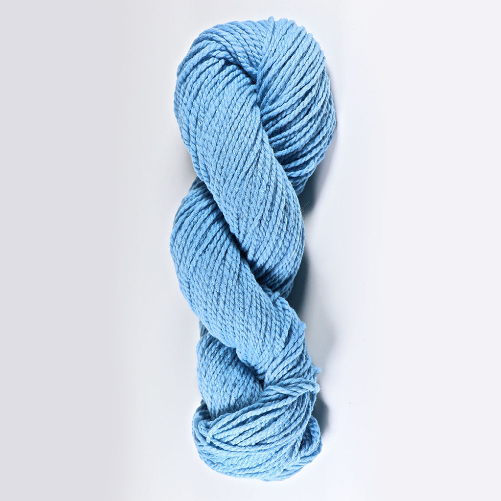 Color Bluet. Kettle-Dyed Skein of 100% Wool Yarn From Cestari U.S.A.