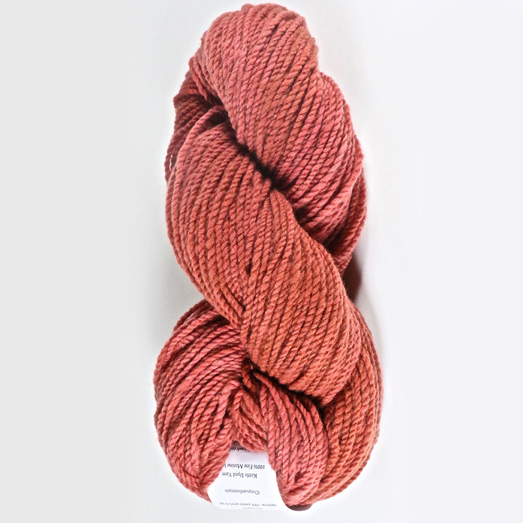 Color Chrysanthemum. Kettle-Dyed Skein of 100% Wool Yarn From Cestari U.S.A.