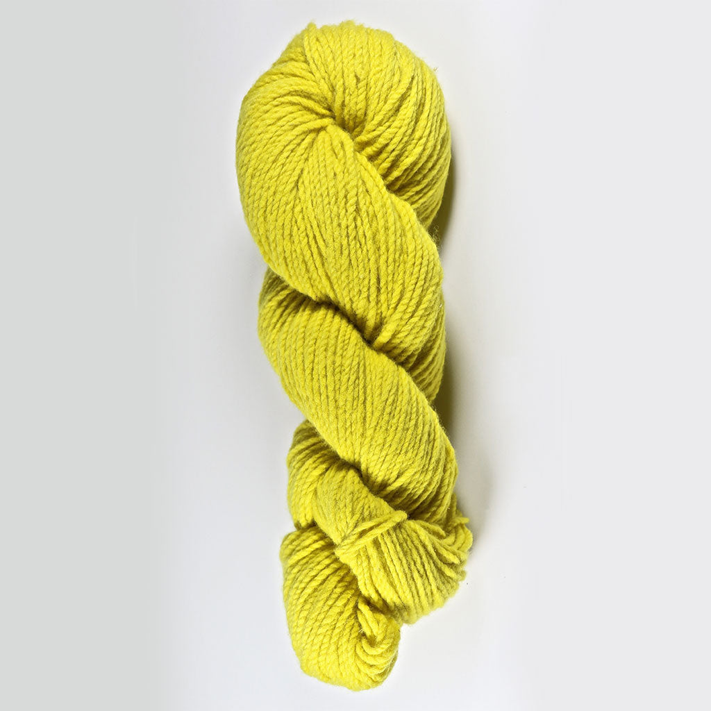 Color Daffodil. Kettle-Dyed Skein of 100% Wool Yarn From Cestari U.S.A.