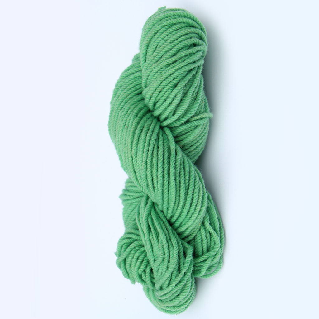 Color Mint. Kettle-Dyed Skein of 100% Wool Yarn From Cestari U.S.A.