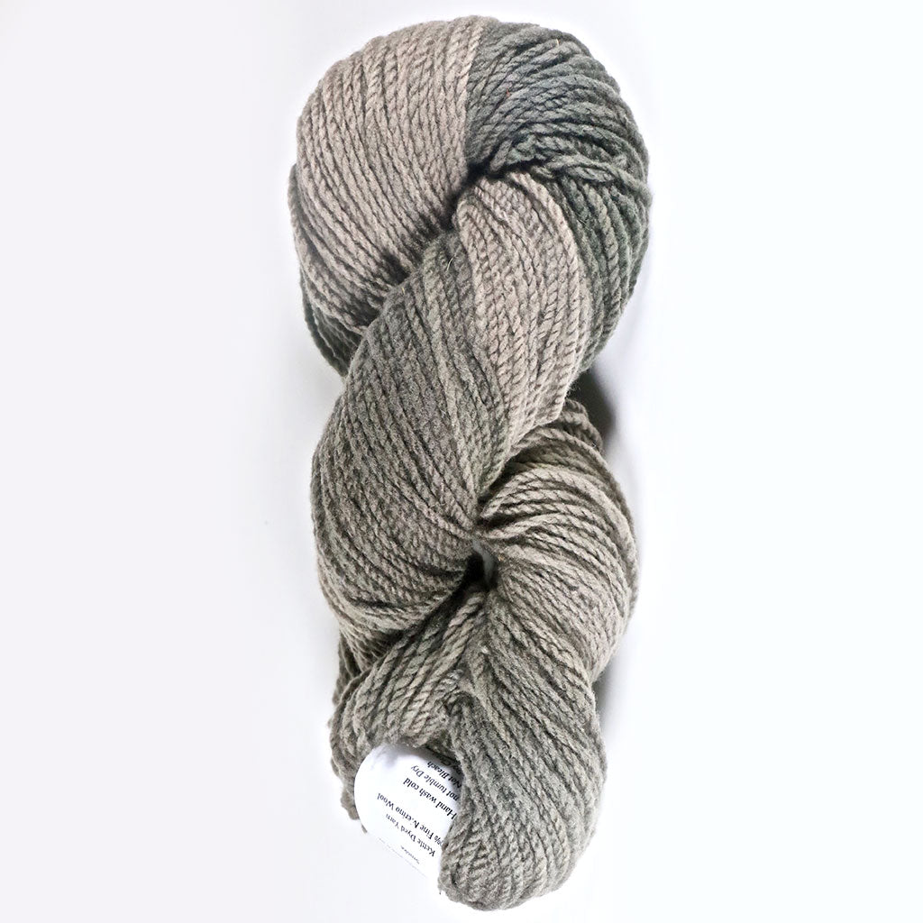 Color Smoke. Kettle-Dyed Skein of 100% Wool Yarn From Cestari U.S.A.