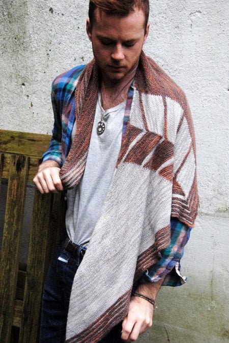 Chevry Shawl Pattern by West Knits - Paradise Fibers