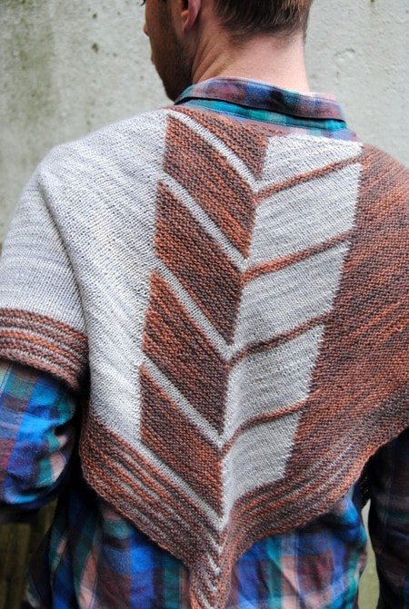 Chevry Shawl Pattern by West Knits - Paradise Fibers