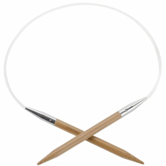 ChiaoGoo Bamboo Circulars - 16" (40cm) - Paradise Fibers