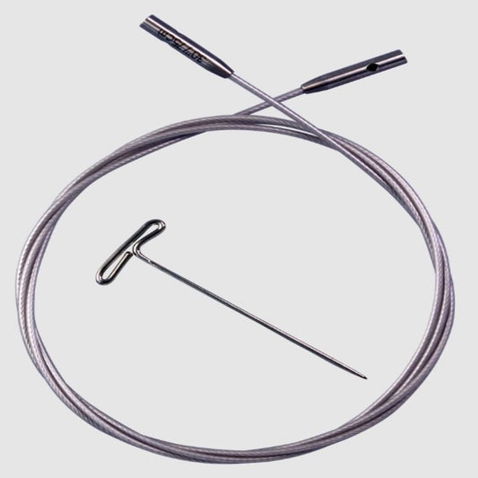 ChiaoGoo SWIV360 Silver Cables - Paradise Fibers