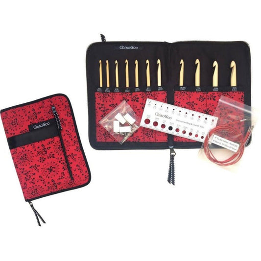 ChiaoGoo T - SPIN™ Tunisian Interchangeable Set - Paradise Fibers