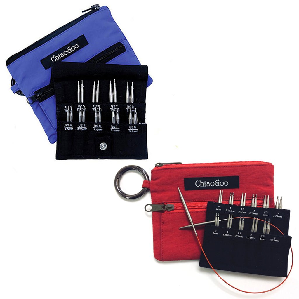 ChiaoGoo Twist Shorties Interchangeable Knitting Needle Sets - Paradise Fibers