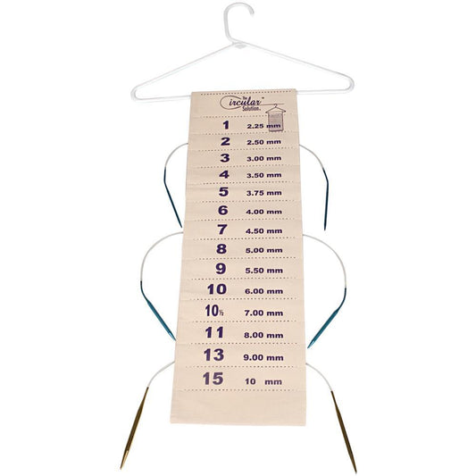 Circular Knitting Needle Numbered Storage Unit - Paradise Fibers