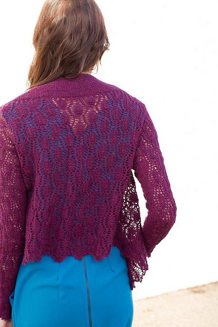 Juniper Moon Farm Clematis Cardigan Pattern-Patterns-