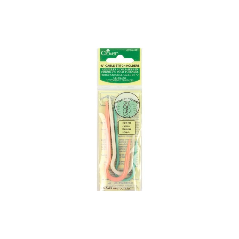 Clover Cable Stitch Holders (U Shaped) - Paradise Fibers