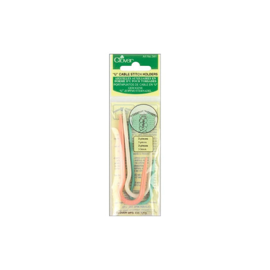 Clover Cable Stitch Holders (U Shaped) - Paradise Fibers