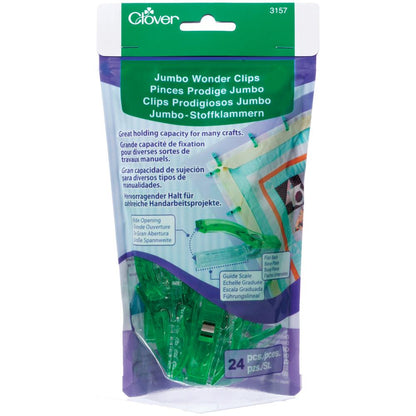 Clover Knitting & Crochet Jumbo Wonder Clips - Paradise Fibers