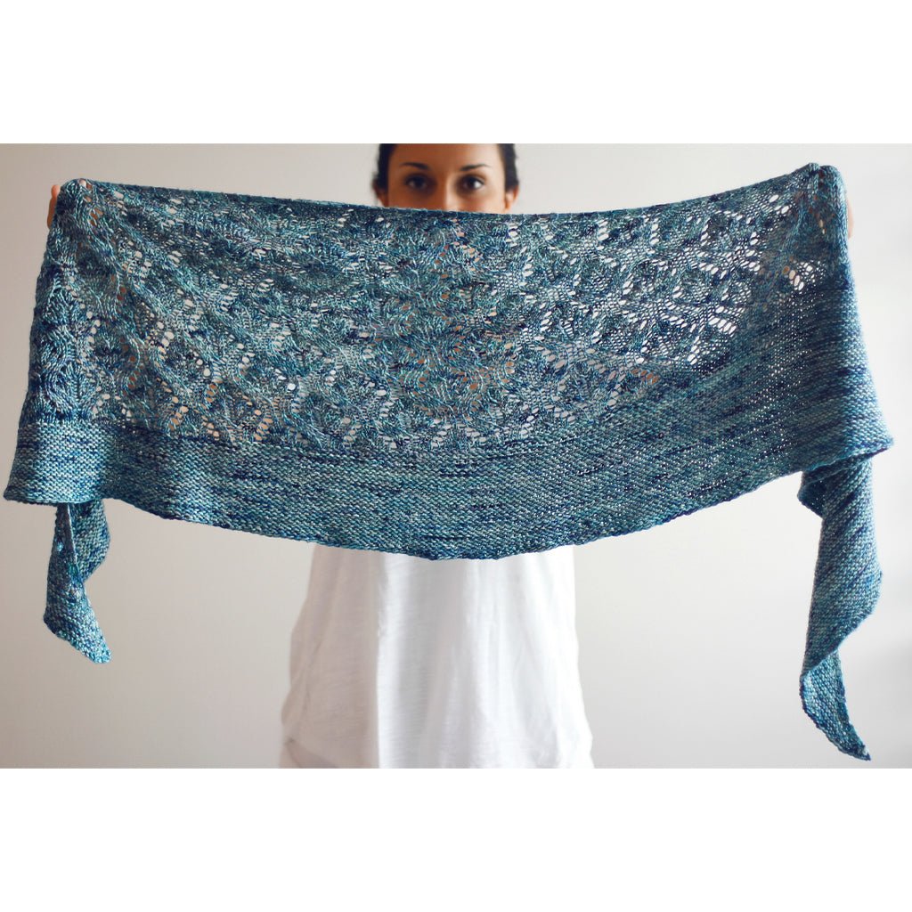 Coastal Walk Shawl Pattern by Joji Locatelli - Paradise Fibers