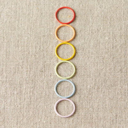 CocoKnits Colorful Ring Stitch Markers - Paradise Fibers