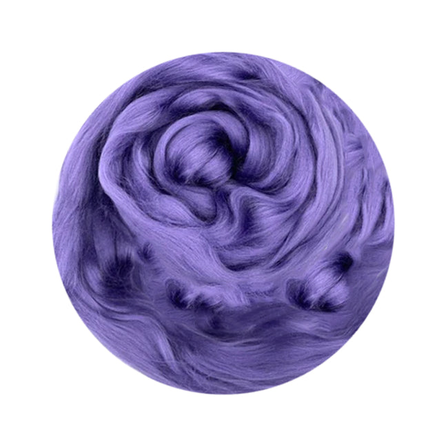 Color Urchin. A purple shade of dyed bamboo top.