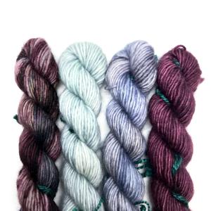 MadelineTosh Unicorn Tails Colorblock Hand Warmers Kit-Kits-Frozen Grapes-