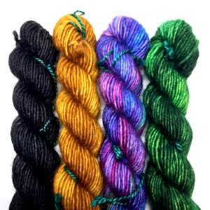 MadelineTosh Unicorn Tails Colorblock Hand Warmers Kit-Kits-Jewels-