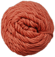 Brown Sheep Cotton Fine Yarn - 1/2 lb Cone-Yarn-Terracotta Canyon CW625-