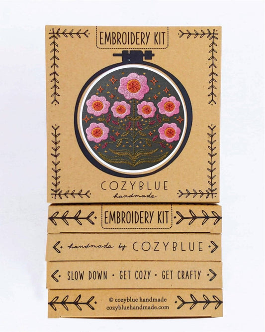Cozyblue Enchanted Embroidery Kit - Paradise Fibers