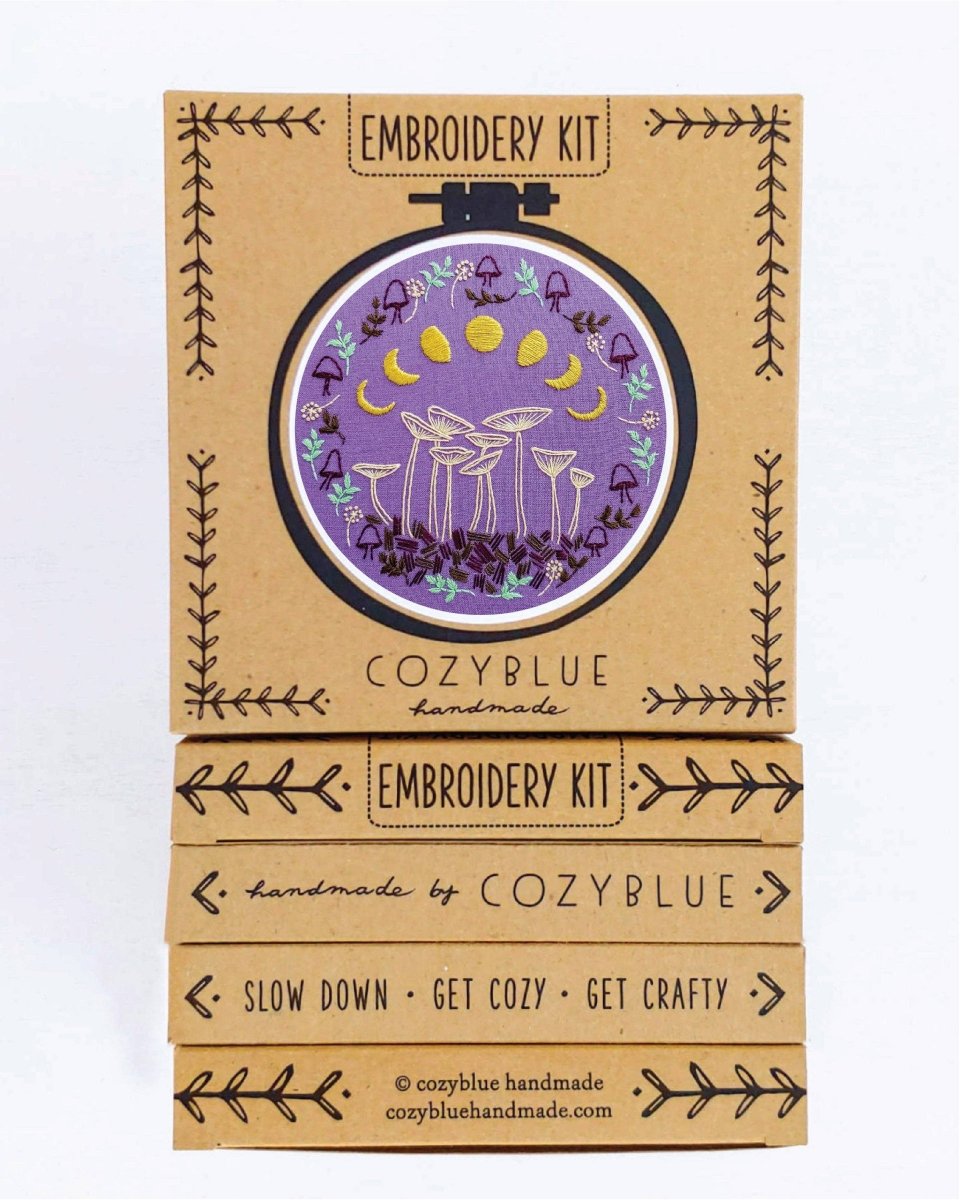 Cozyblue Fairy Ring Embroidery Kit - Paradise Fibers