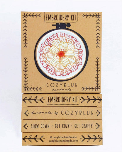 Cozyblue Merry Gold Embroidery Kit - Paradise Fibers