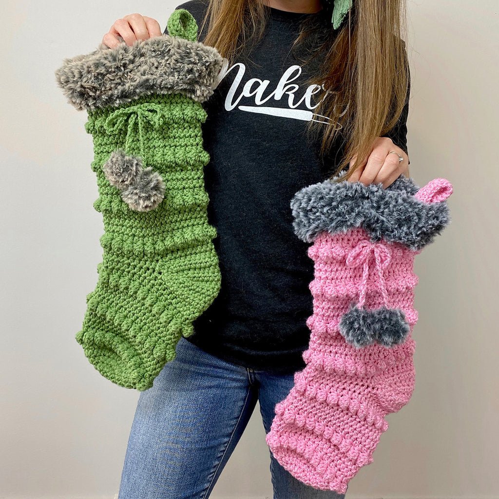 Crafty Boho Stocking Pattern - Paradise Fibers