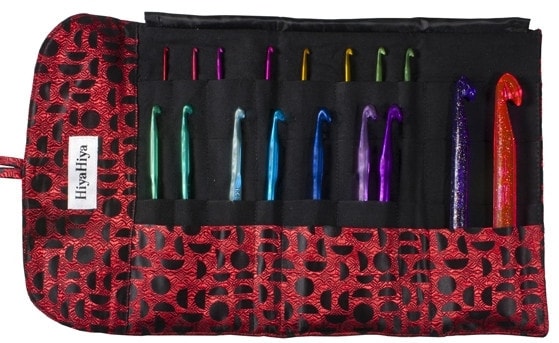 HiyaHiya Aluminum Crochet Hooks Gift Set (17 Hooks in CASE)