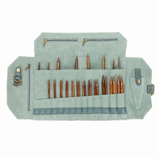 Della Q Canvas Needle Case - Paradise Fibers
