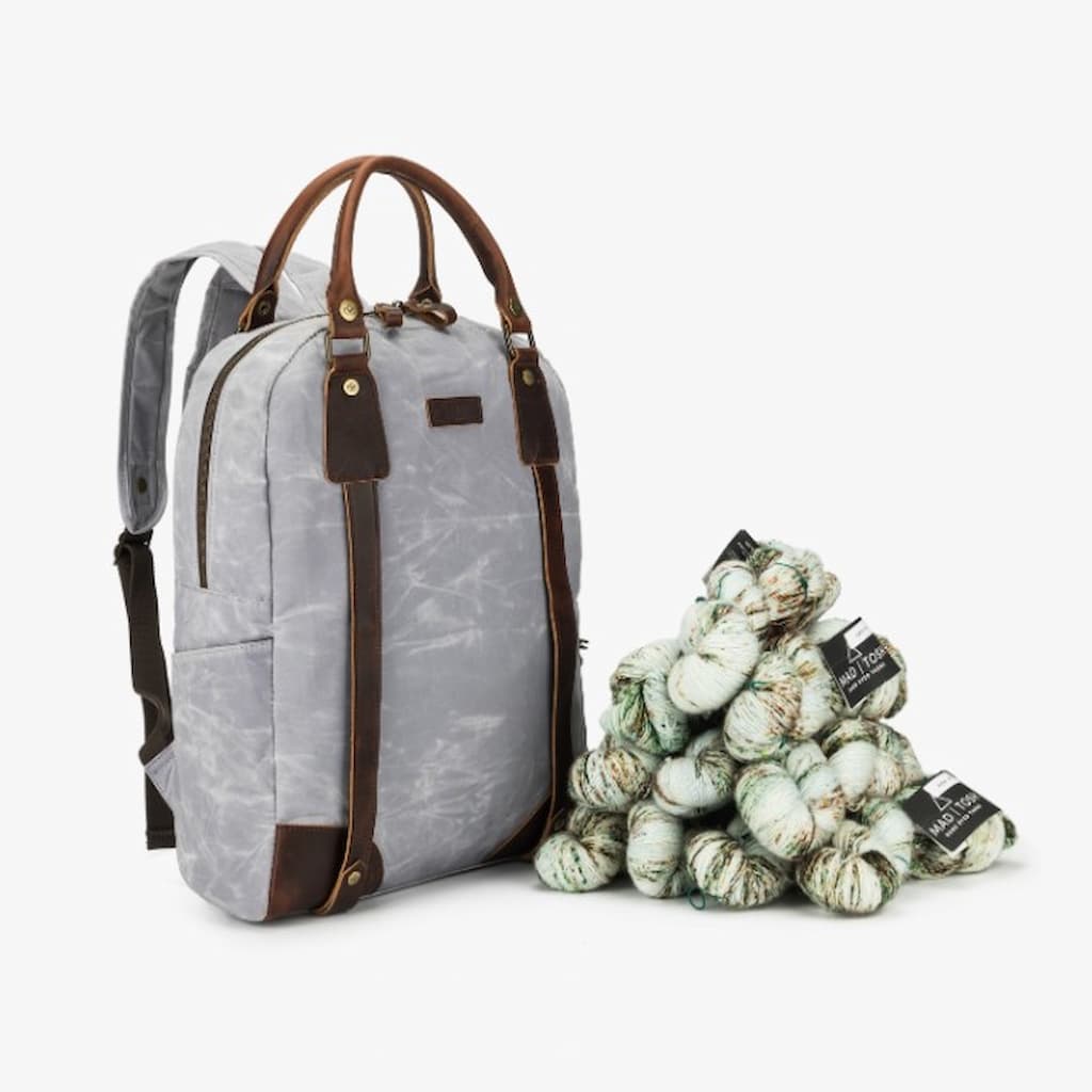 Della Q Maker's Canvas Backpack - Paradise Fibers