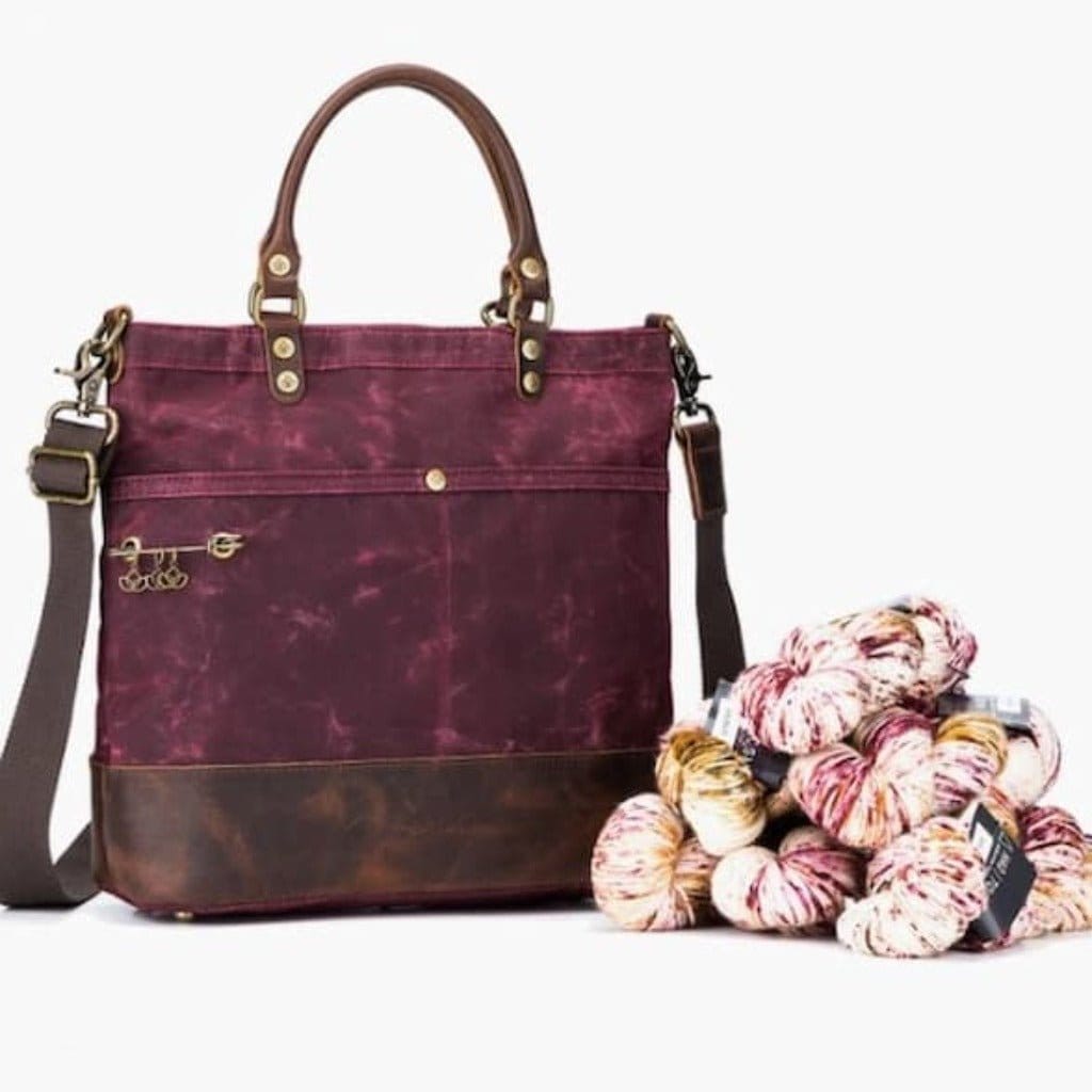 Della Q Makers Canvas Tote Bag - Paradise Fibers