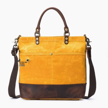 Della Q Makers Canvas Tote Bag - Paradise Fibers
