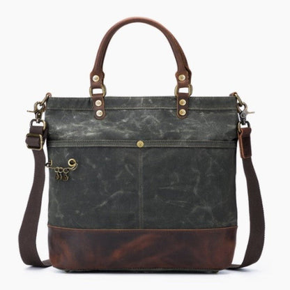 Della Q Makers Canvas Tote Bag - Paradise Fibers