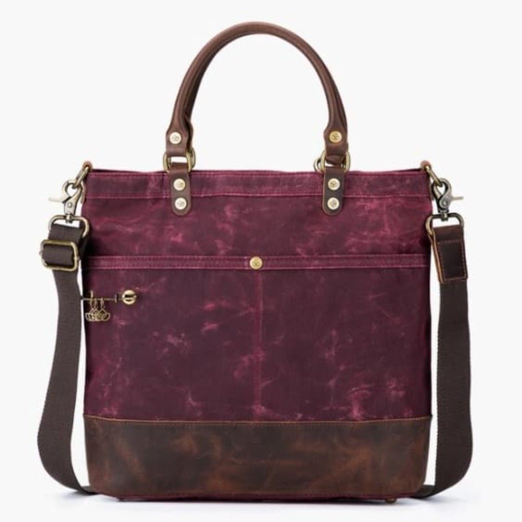 Della Q Makers Canvas Tote Bag - Paradise Fibers