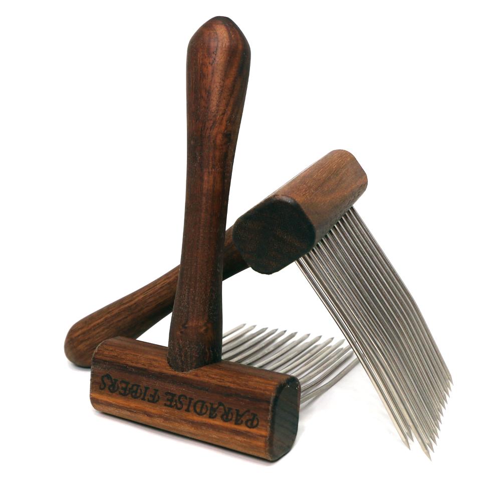 Double Row Wool Combs - Paradise Fibers