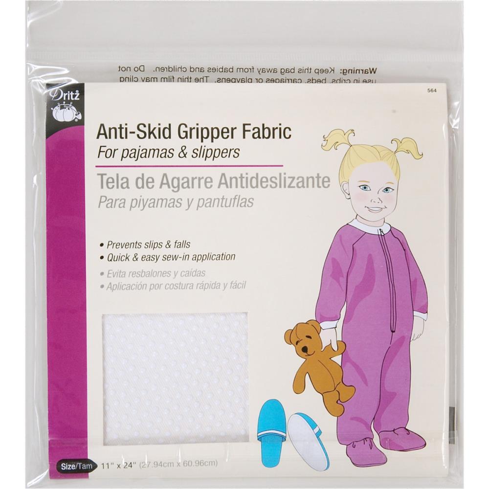 Dritz Anti - Skid Gripper Fabric - 11" x 24" - Paradise Fibers