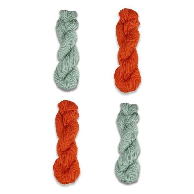 Duotone Cowl Kit-Kits-Celantro/Tangerine-
