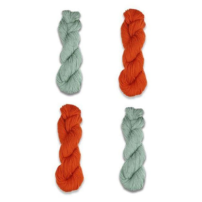 Duotone Cowl Kit-Kits-Celantro/Tangerine-