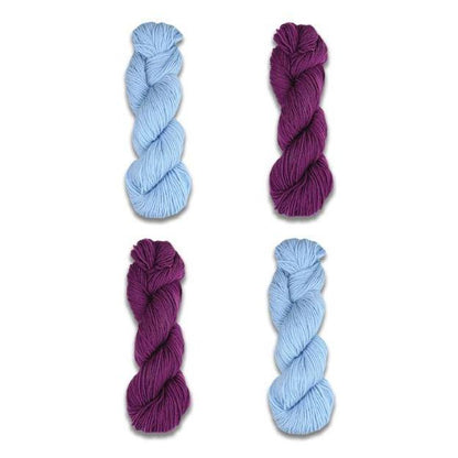 Duotone Cowl Kit-Kits-Cornflower/Claret-