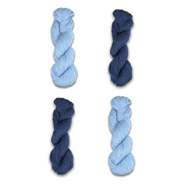 Duotone Cowl Kit-Kits-Cornflower/Denim Heather-